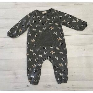 peek puppies and cats coverall‎ baby size 6-12 months